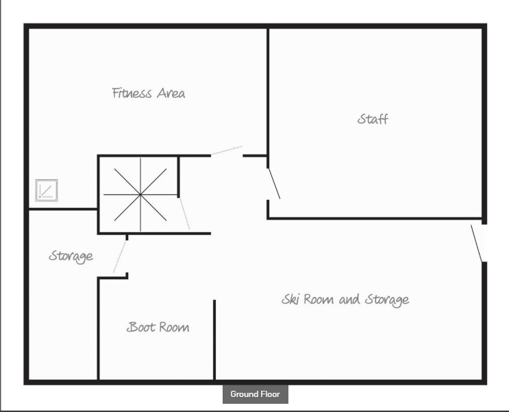 Chalet Eva (Family) Reberty 2000 Floor Plan 2